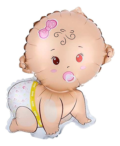 Globo Bebe Revelacion Sexo Baby Shower Gateando 56x80cm