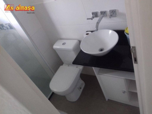 Imagem 14 de 22 de Studio Com 1 Dormitório À Venda, 38 M² Por R$ 270.000 - First - Vila Augusta - Guarulhos/sp - St0003
