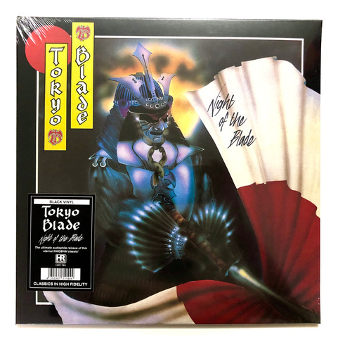 Tokyo Blade  Night Of The Blade - Lp Nuevo (edic. Ltda)