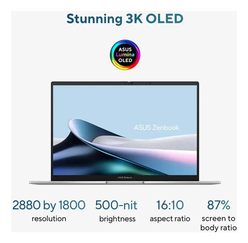 Asus Zenbook 14 Oled Touch, I9-285h, 32gb, Intel Arc, 1tb