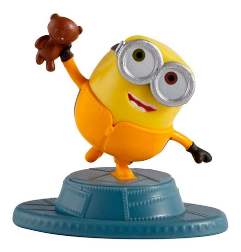 Mini Figura Bob - Minions 2- A Origem De Gru - Mattel
