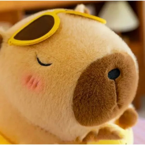 Capivara Pelucia Fofa Antialérgica 25 Cm