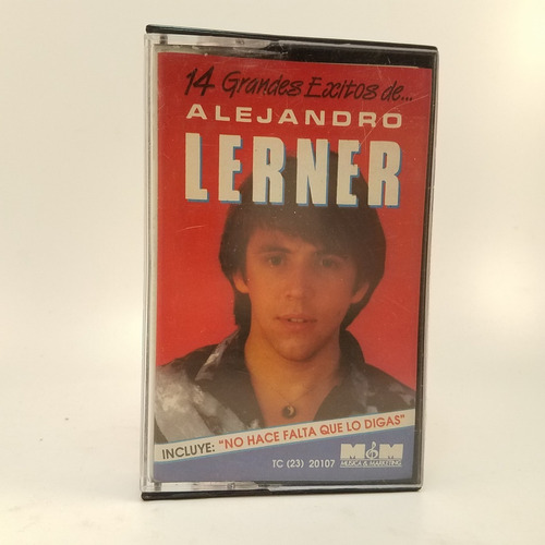 Alejandro Lerner 14 Grandes Exitos Cassette