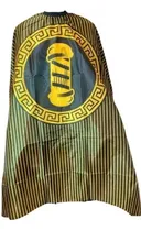 Comprar Capa Barbero Profesional Negro Con Dorado Barberia Barber
