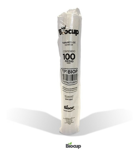 Tapa Pet 1 Oz Biocup C/2000 Pzas