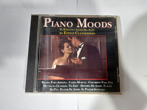 Cd Piano Moods El Romántico Sonid  Del Piano En Formato Cd
