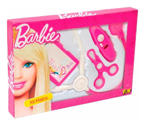 Barbie Kit Medica Basico C/ 4 Acessorios - Fun Bonellihq A21