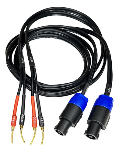Cess-276-6f Pin De Tipo Trenzado Enchufe De Plátano Al Cable