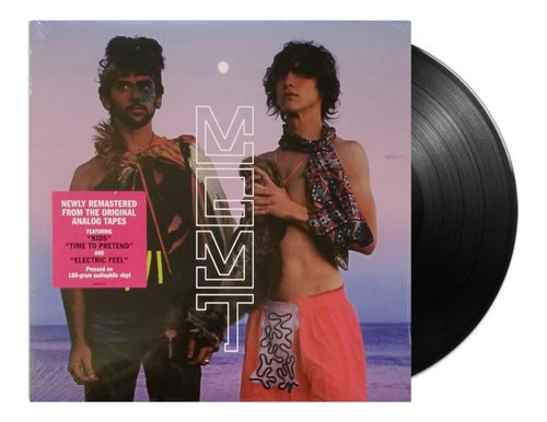 Mgmt  Oracular Spectacular Vinilo Nuevo Lp Americano