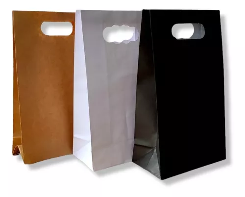 BOLSAS DE PAPEL KRAFT DE COLORES: BOLSAS DE PAPEL COTILLÓN