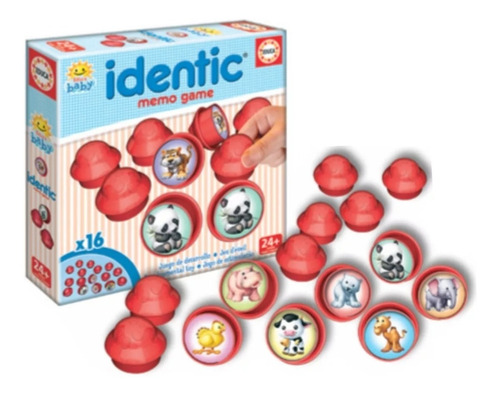 Imagen 1 de 4 de Identic Memo Game Educativo 715021