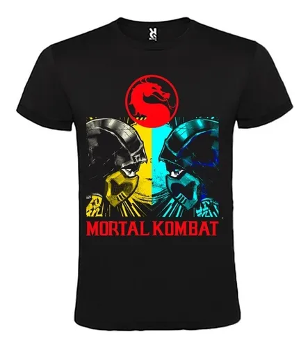 Polera mortal kombat hot sale