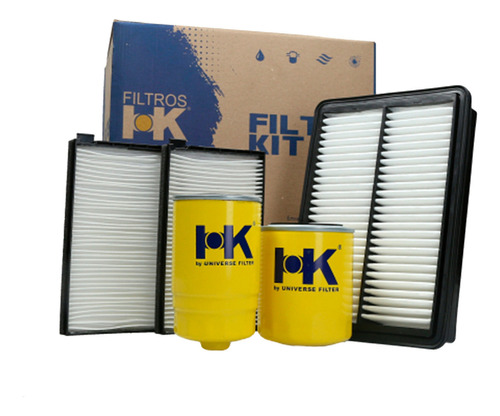 Kit Filtros Para New H1 2.5 Diesel 2008 2024