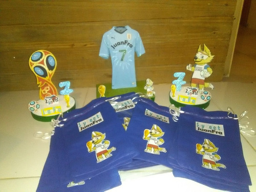 Imagen 4 de 5 de 12 Bolsitas Para Sorpresitas Del Mundia De Rusia 15x25