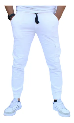 Rango banjo escaramuza Pantalon Blanco Hombre | MercadoLibre 📦