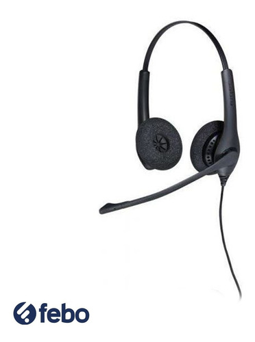 Imagen 2 de 6 de Auriculares C/ Microfono Jabra Brazo Flexible P/ Call Center