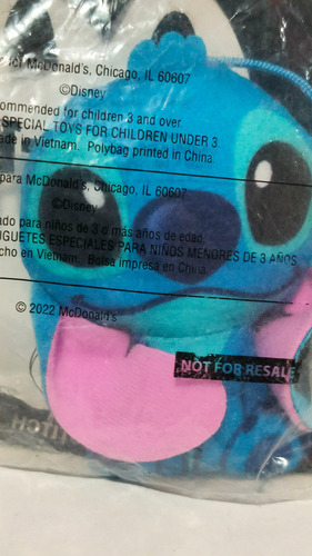 Set 2 Mini Peluches Lilo & Stitch Mischief Stich Disney Toy (Usado)