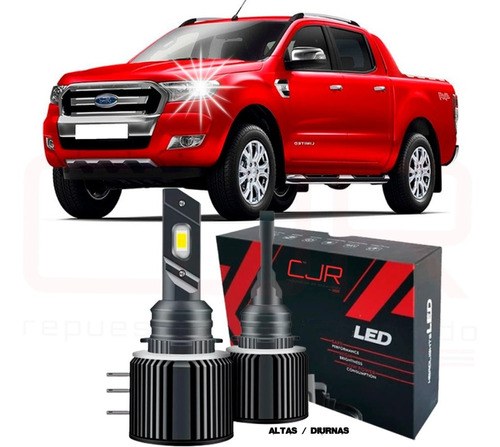 Lampara Cree Led Ford Ranger Alta Diurna H15 Canbus No Error