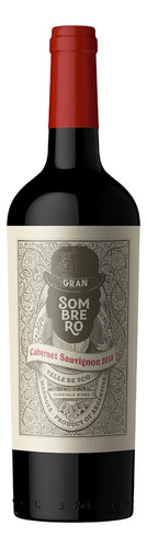 Vino Tinto Gran Sombrero Cabernet Sauvignon 750 Ml Huentala