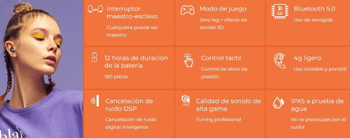 Haylou Gt1 Auriculares Bluetooth Inalambrico Supera Airdots