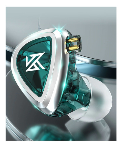 3 Pares De In Ear Kz Eda Monitor Deep Bass Balanceado Y Hifi