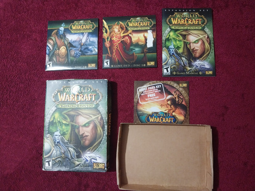 Juego De Colección Warcraft Burning Crusade Dvd (Usado)