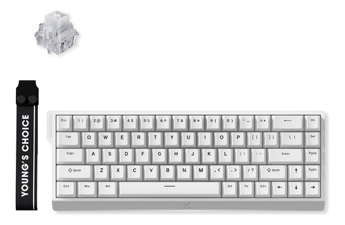 Teclado Rgb De Eje Magnético Para Juegos Mchose Ace 68, Inte