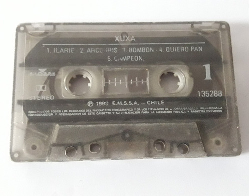 Xuxa Cassette Musical Original Año 1990 (sin Caratula)