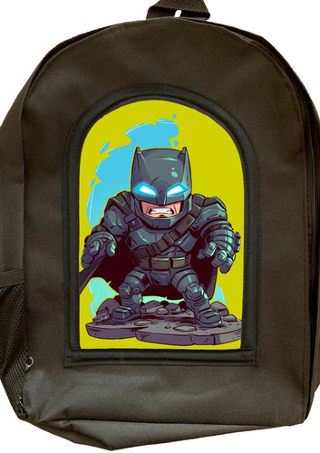 Mochila Escolar Reforzada Batman Joker Venom Flash Superman