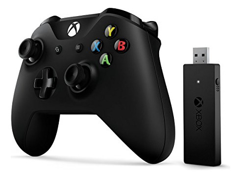 Pack Xbox Controller + Adaptador Inalmbrico Para Pc