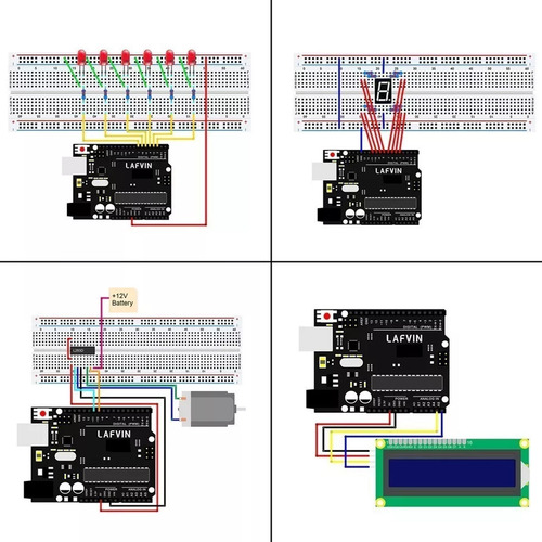 Kit De Aprendizaje Para Uno R3 Arduino Kit De Inicio Básico