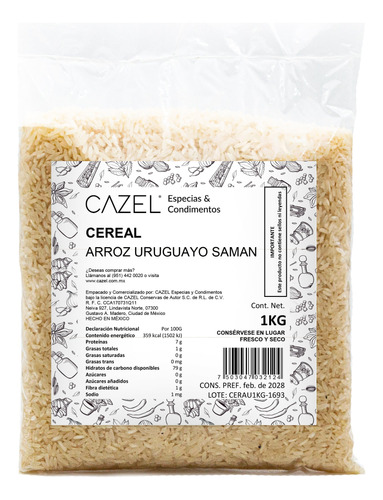 Arroz Uruguayo Saman 1kg