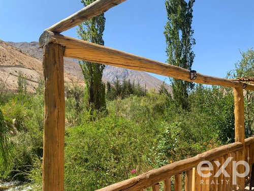 Parcela En Venta Con Rio, 4 Cabañas! Alcohuaz Valle Elqui
