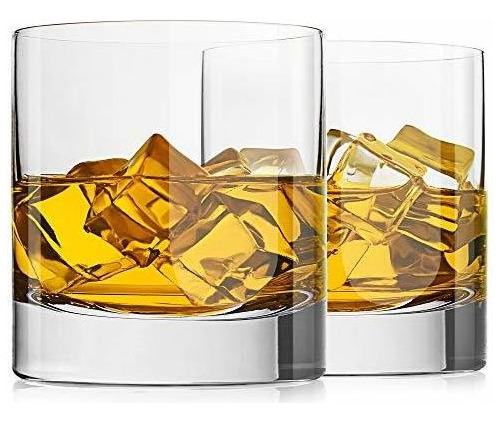 Vasos De Whisky De Cristal De 13 Oz  Base Pesada  Anteo...