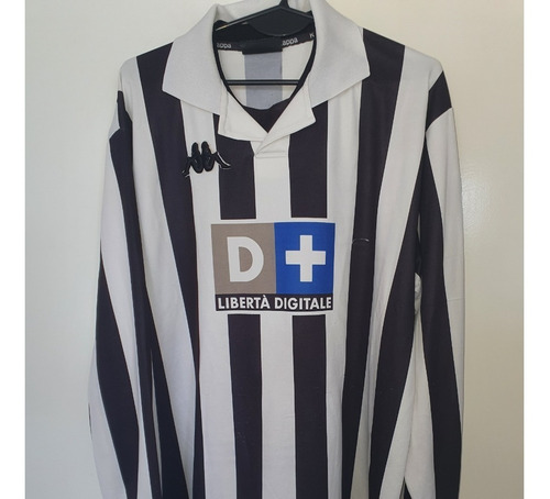 Camiseta Kappa Juventus Titular 2001 Mangas Largas Del Piero