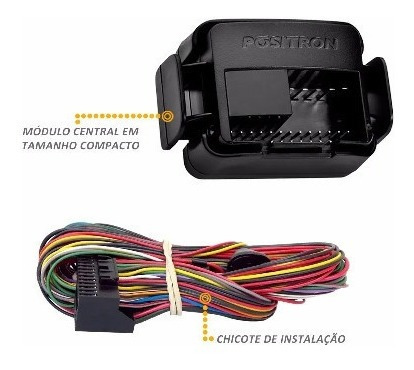 Alarme Carro Automotivo Positron Cyber Fx 360 Universal Pst