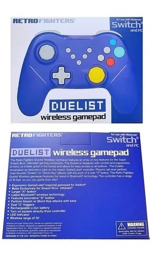  Mando Duelist Bluetooth Para Switch - Retro Fighters