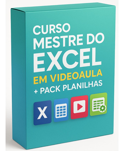 Excel Total: Curso Completo + 20 Mil Planilhas Editáveis
