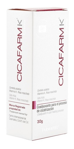 Imagen 5 de 7 de Crema Cicatrizante De Heridas Recientes Cicafarm K 30 G