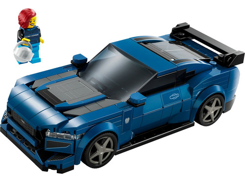 Legospeed Champions Auto Deportivo Ford Mustang Dark Horse