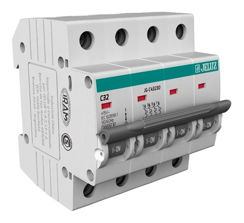 Interruptor Termomagnetico Tetrapolar 40 50 63 Amp