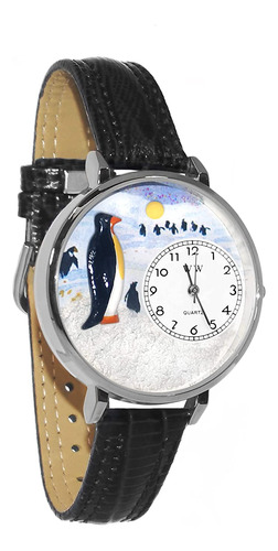 Whimsical Gifts Penguin 3d Watch | Gold Or Silver Finish