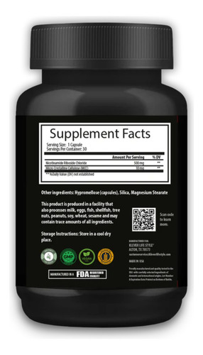 Klever Nr Nicotamida 500 Mg 30 Capsulas