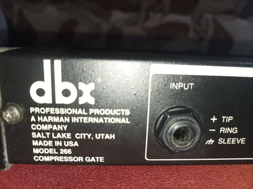 Compressor Dbx 1 Project 266 Usa. Original | Parcelamento sem juros