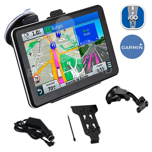 Gps 7 Hd 4gb Garmin Igo Tv Digital Bluetooth Mapas Mercosur