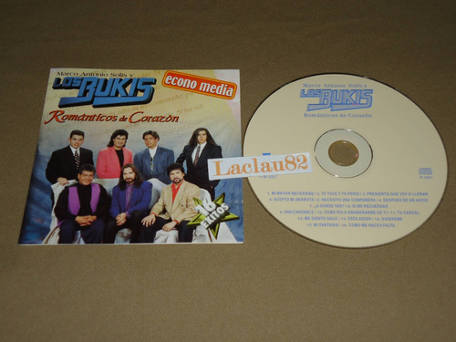 Los Bukis Romanticos De Corazon 2001 Fonovisa Cd