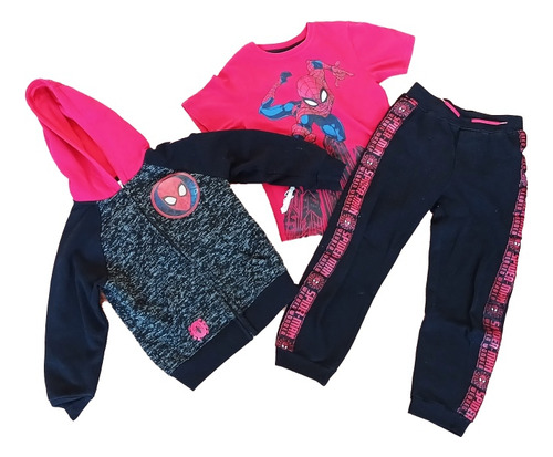 Ropa Spiderman Para Niño Talla 6. 3 Piezas (Usado)