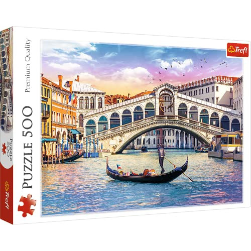 Trefl Red 500 Piece Puzzle - Puente Rialto, 65mnk