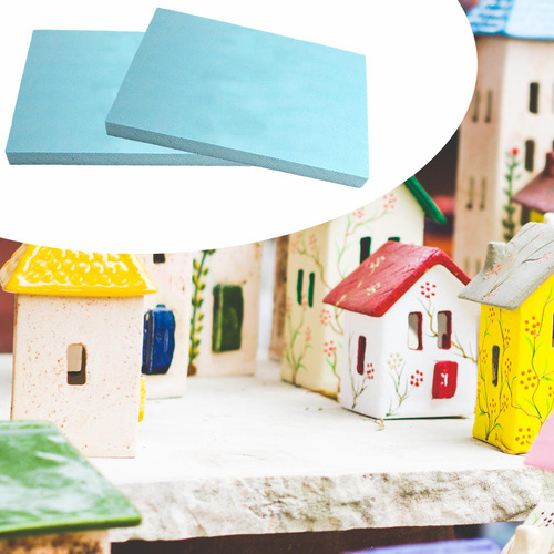 Kit De Construcción De Maquetas En Blanco De Cartón De Espum