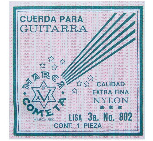 Cuerdas Guitarra Acústica Nylon 12 Pz 4-811 Veerkamp